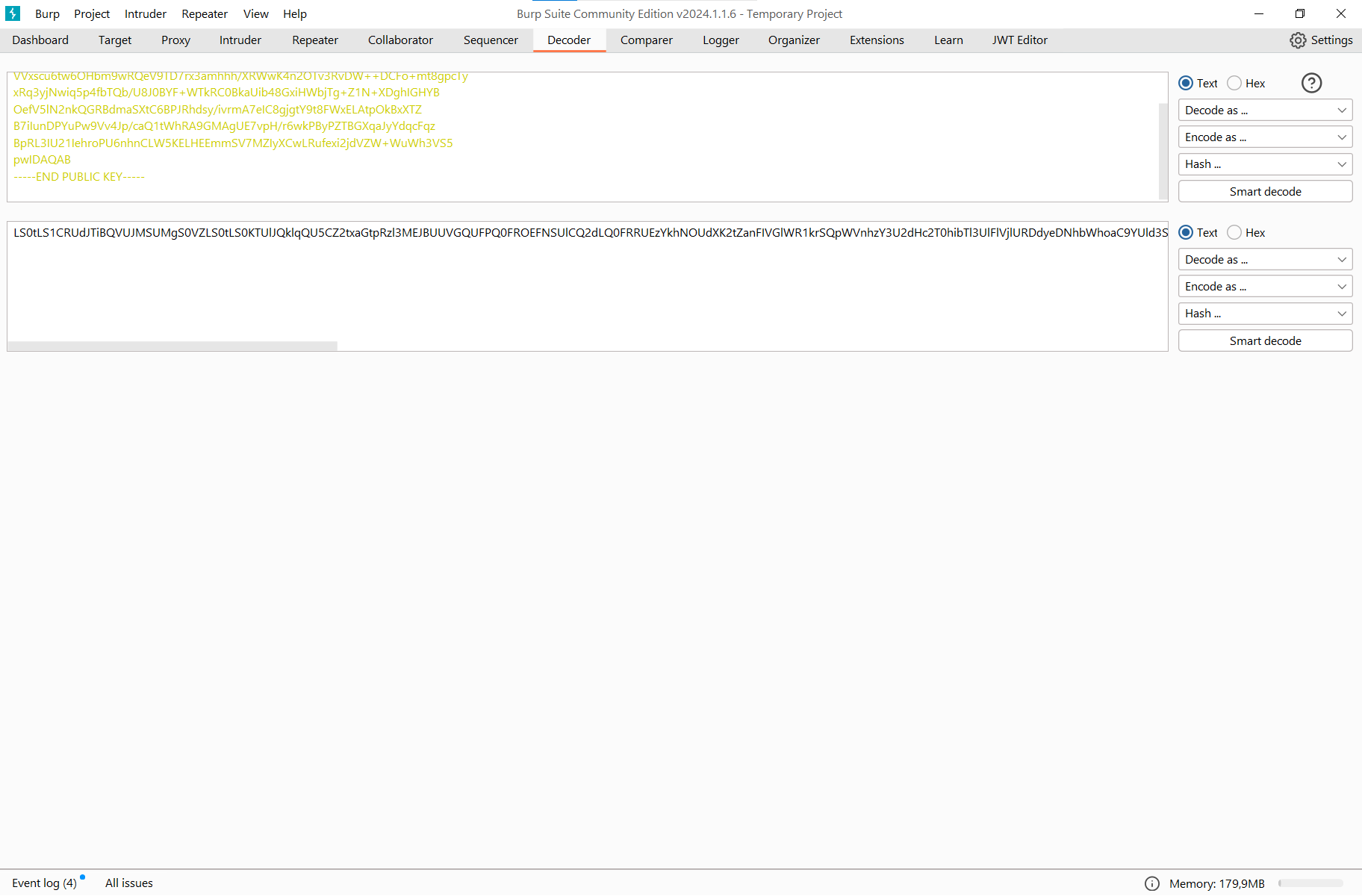 PEM, закодированный в Base64