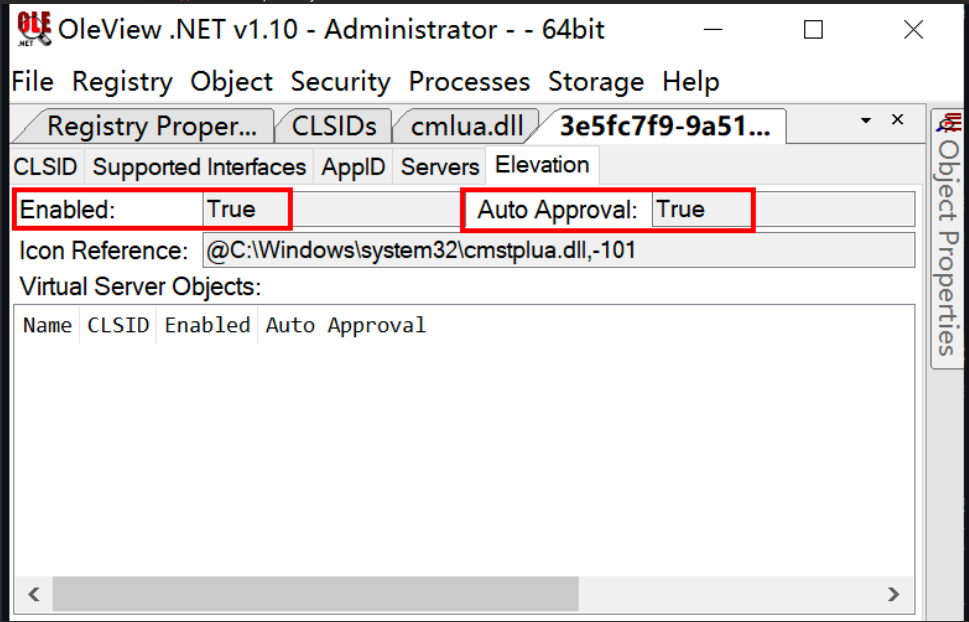 Проверка значения Enabled и Auto Approval