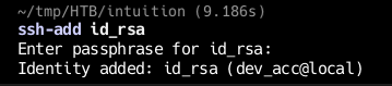 Пользователь SSH Пользователь SSH