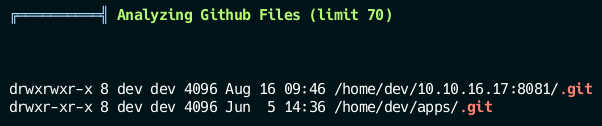 Найденные файлы .git Найденные файлы .git
