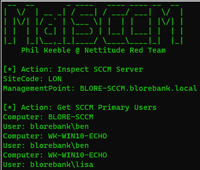 Пример использования MalSCCM Пример использования MalSCCM