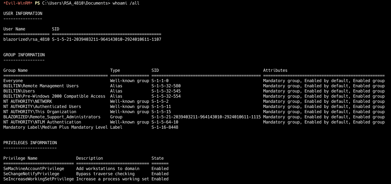 Информация о пользователе RSA_4810 Информация о пользователе RSA_4810