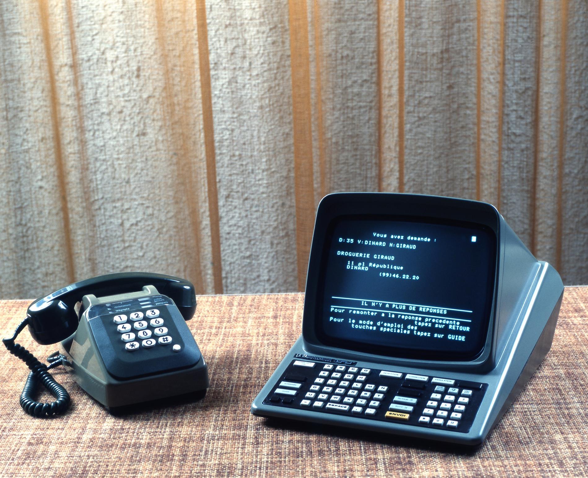 Терминал Minitel Терминал Minitel